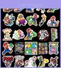 100 buc Super Mario Bros Prințesă Kawaii Autocolante Notes Durabile Impermeabile Colecție
