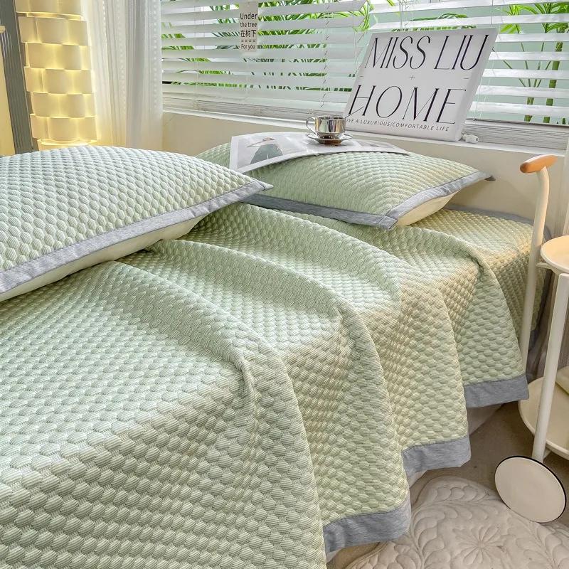 Cooling Mattress Smooth Air Condition Home Comforter 2pcs/3pcs Lightweight Cushion Cool Feeling Fibre Skin Friendly Breathable
