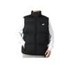 Nike Solid Color Casual Stand Collar Logo Print Sleeveless Vest Men Vests Black FB7374-010