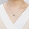 White Clover Kuromi Dancing Stone Necklace Heart Sanrio Pendant Silver SAKU-N052RD Women