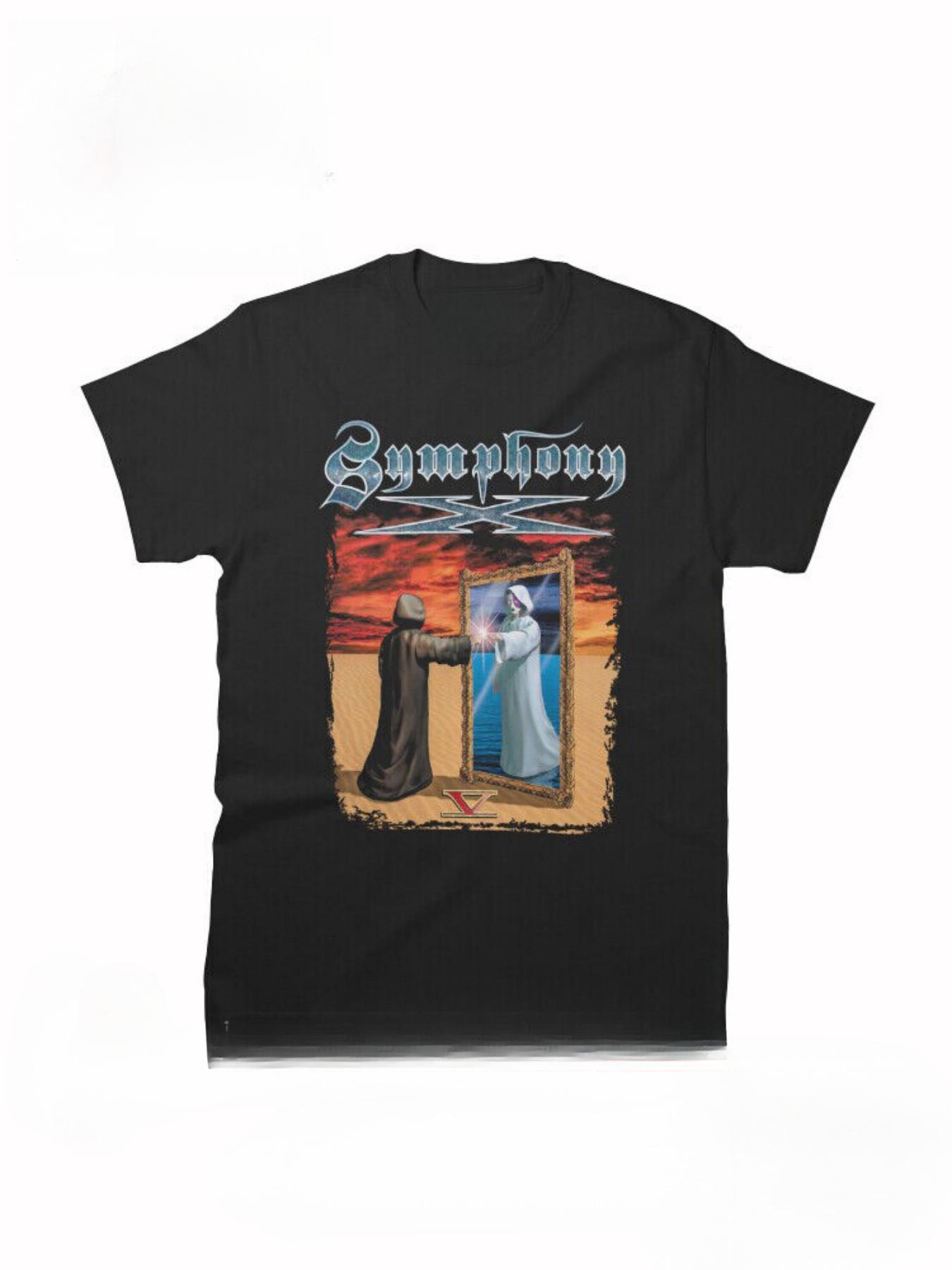 

Graphic T-Shirt Featuring The Artwork from Men S & Women S Symphony X The New Mythology Suite - a Heavy Metal Album Design with a Front Print XXXXL