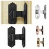 Anti-theft Door Bolt 90 Degree Door Hasps Right Angle Sliding Door Lock  Guard