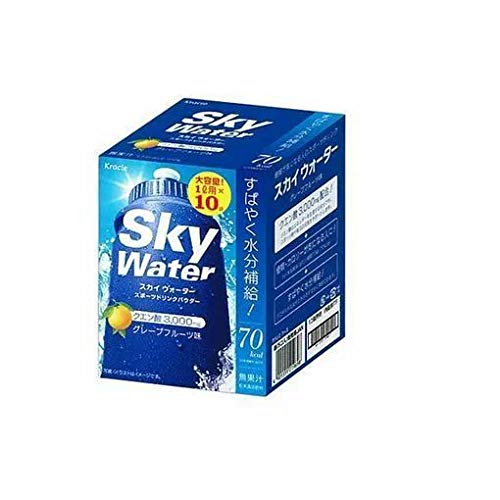 

Kracie Sky Water Grapefruit Flavor Sports Drink Powder x 10 x 2 set (1L bags)