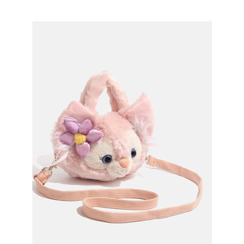 Sweet and cute cartoon girl feeling shoulder handbag new bag