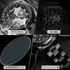 RORIOS Men's Watch with Date Display, Luminous Movement, 30m Water Resistance, Popular Wristwatch, Stylish for Casual, Business, Job Hunting,