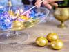 Floating Candle, Metallic, Gold, 4cm, 1pc
