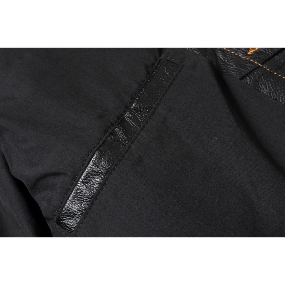 Chinese Size Classic 507 Men Leather Jacket Genuine Cowhide Vintage Slim Short Spring Autumn