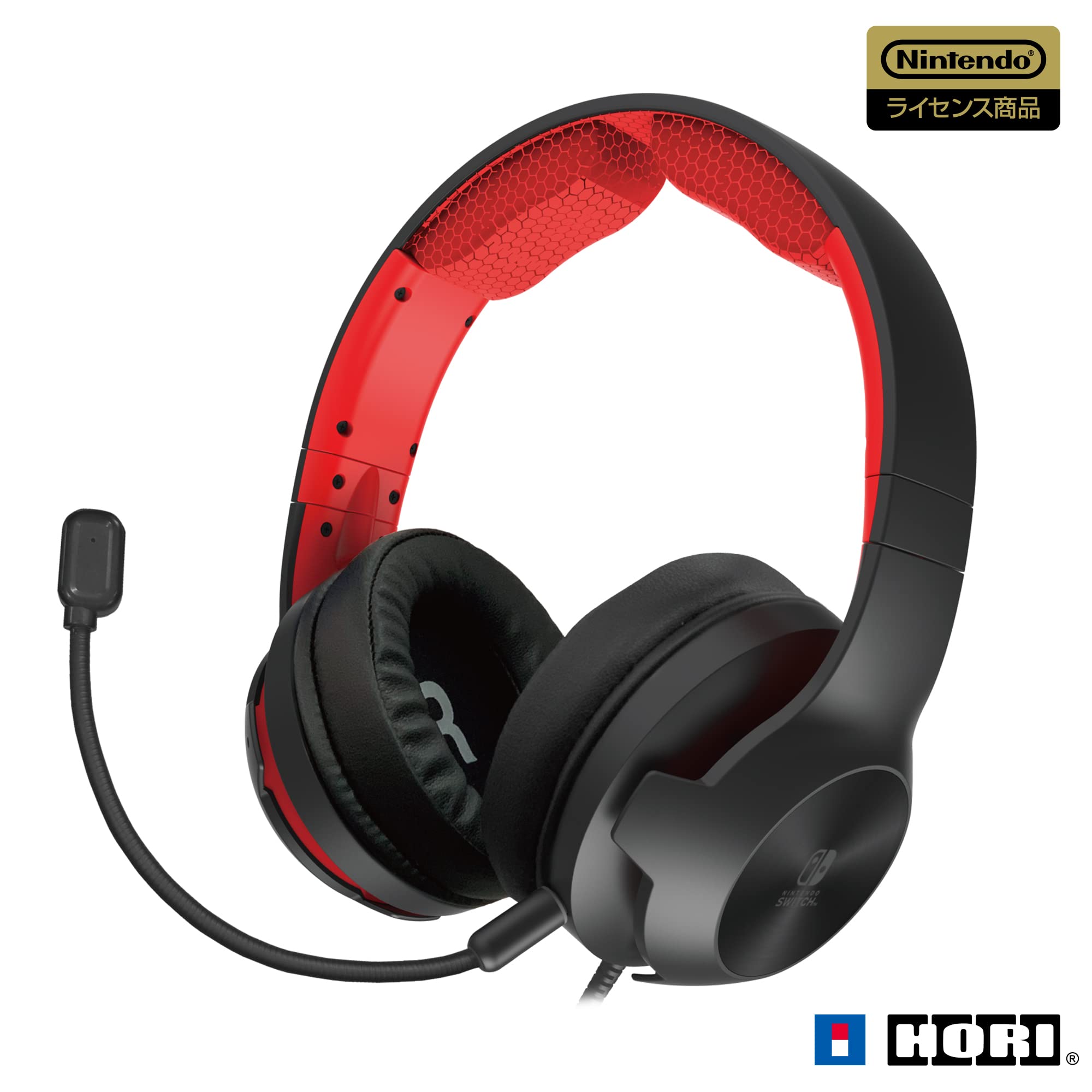 

Licensed Hori Gaming Headset with Mixer High Grade for Nintendo Switch Red Nintendo Switch Online Voice [Nintendo Product] [Supports Chat]