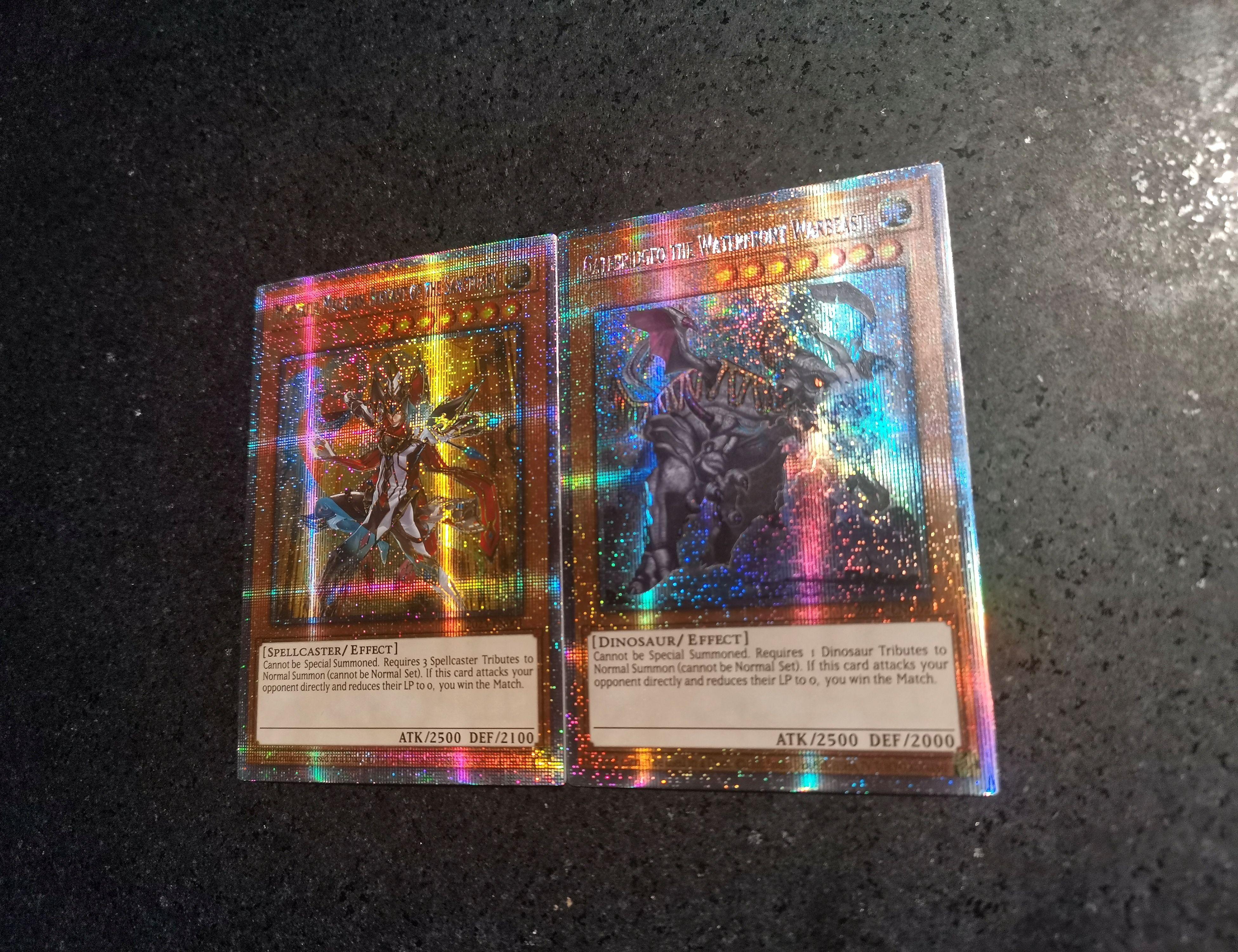 

2 шт./комплект Сделай сам Yu-Gi-Oh Wcs Самоконтроль Коллекционирование Подпись Торговая Флэш-карта Аниме Мультфильм Подарок Для детей Развлекательный Веселый Игра Безопасный