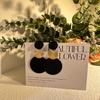 Stylish Dangle Earrings Trio Circle Design Pick A Color U Prefer Match Daily Outfits Party Accessories Fashionable Trendy Stuff