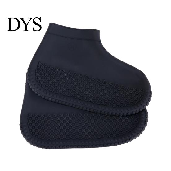 Silicone Shoe Protector 1 Pair Waterproof Rain Cover Non-Slip Reusable Overshoes Men Women Travel Outdoor Rain-proof Boot Shoes Guard