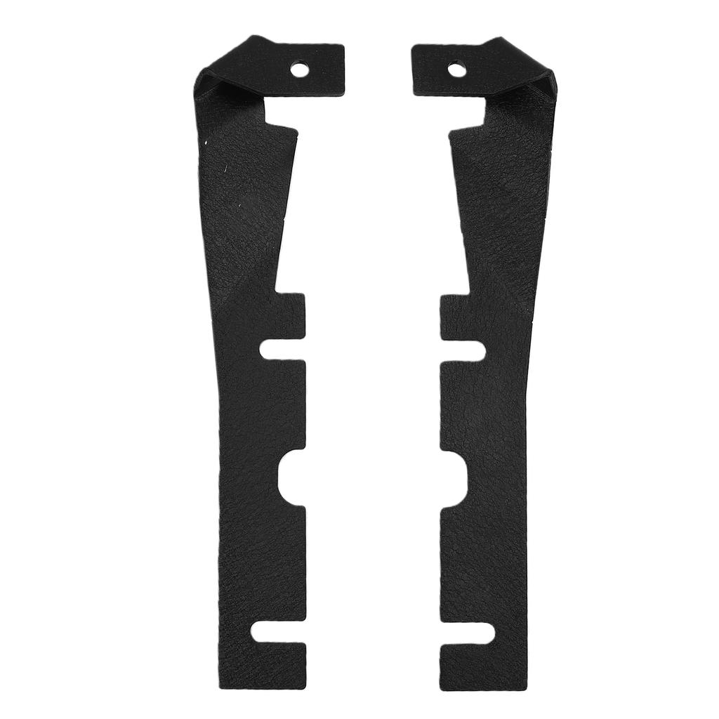 Hood Hinge Ditch Light Mount Bracket Replacement for Ram 1500 2019 2024 Auxiliary Off Road Work LED Light Hood Mounts
