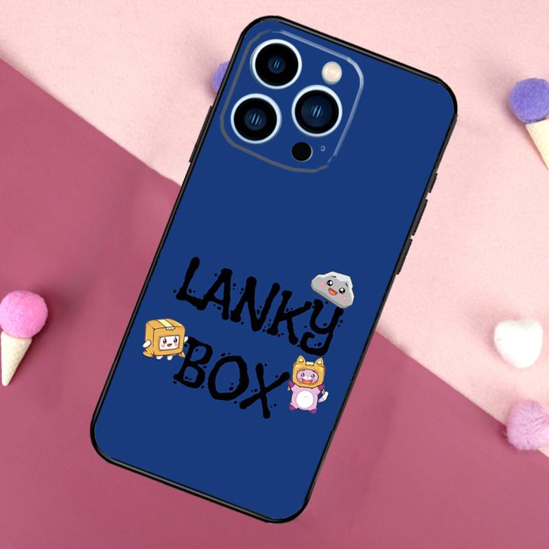Lankybox Cute Phone Case For iPhone 13 12 11 14 Pro Max Mini X XR XS MAX 14 Plus Cover