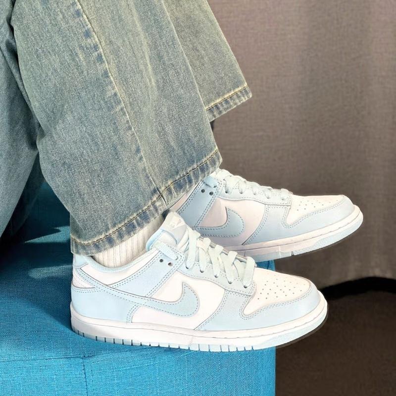 (GS) Nike Dunk Low 'Glacier Blue' Kids' FB9109-105