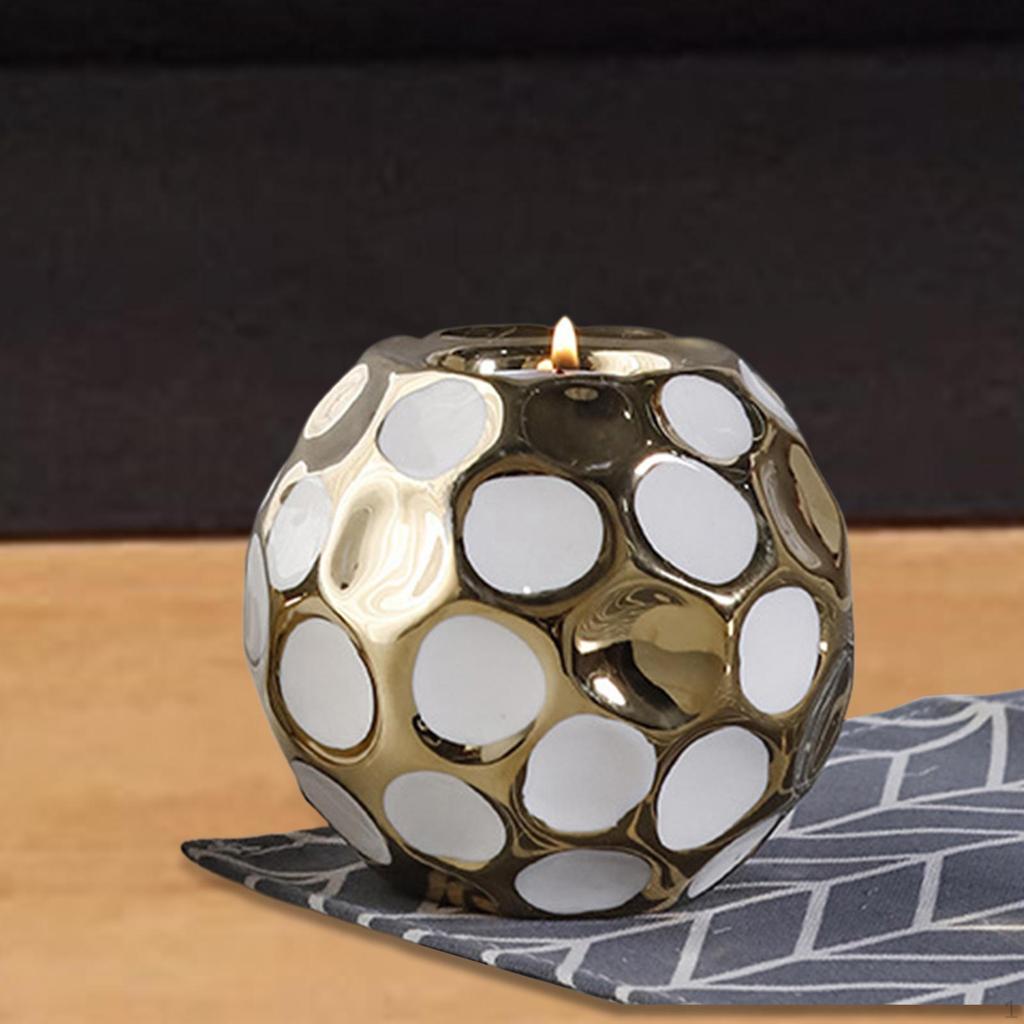 Ceramic Candle Holders, Decorative Wedding Decorations, Holders for Centerpiece, Christmas