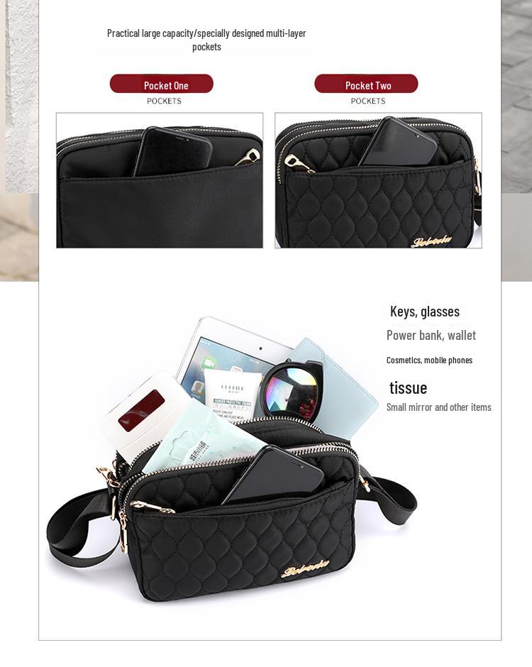 New 2020 Nylon Canvas Waterproof Shoulder Bags for Women