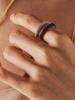 Sosoo [Set] Cubic Line Layered Ring