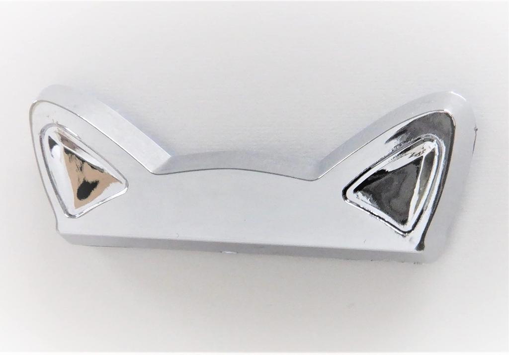 L-hotse Cat Ear 3D Plated Emblem Car Sticker
