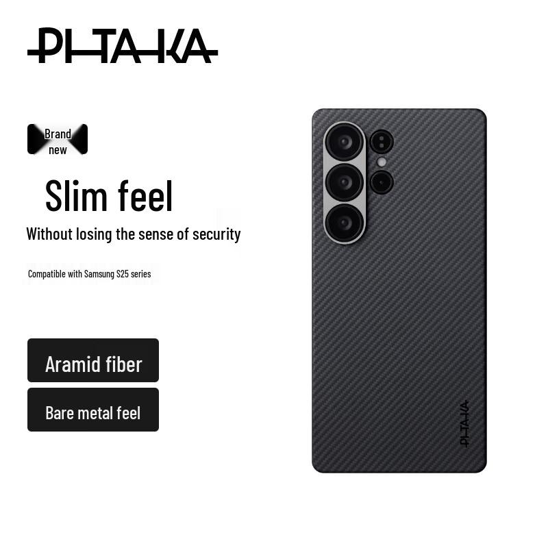 PITAKA MagEZ Aramid Fiber Phone Case for Samsung Galaxy S24/S25 Series
