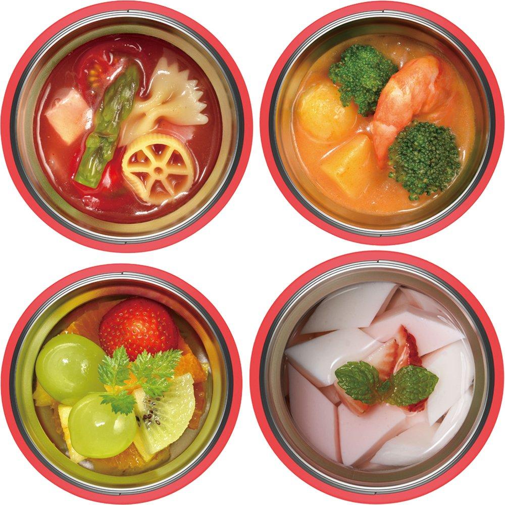 Thermos Vacuum Insulated Soup Jar, 400ml, Peach (JBQ-400 PCH)