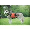 Pet Outdoor Backpack Large Dog Reflective Adjustable Saddle Bag Harness Carrier for Traveling Hiking Camping Safety