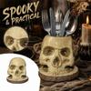 Halloween Design Blokhouder en Bestekhouder Hars Decoratieve Stand voor Keuken