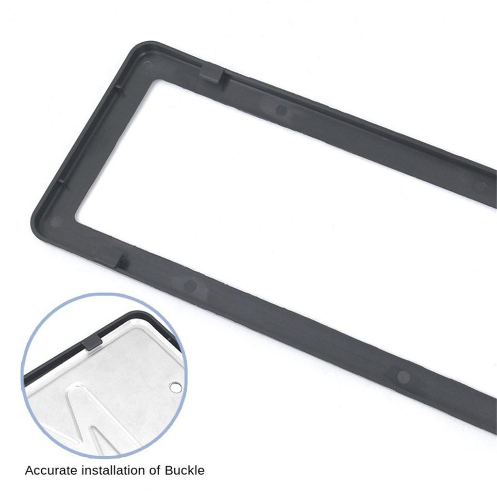 Best-selling European regulation license plate frame Plastic license plate frame Car license plate frame European regulation License Plate Covers