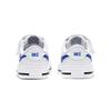 Nike Court Legacy Slip Resistant Abrasion Resistant Low Top Toddler Shoes White Blue Black Infant And Toddler DA5382-101