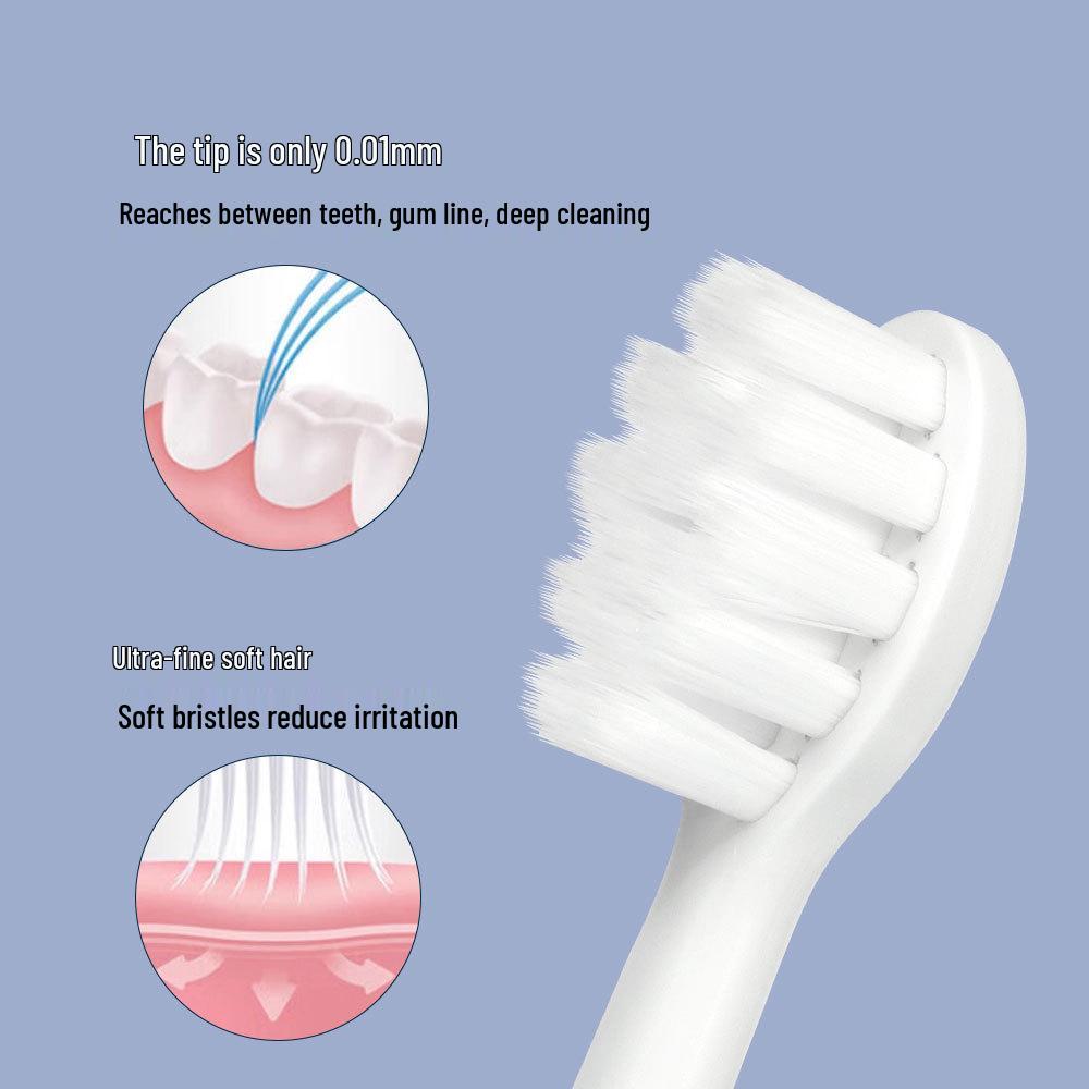 Skyworth Sonic Toothbrush Head Replacement for BG31, Universal Soft Bristle