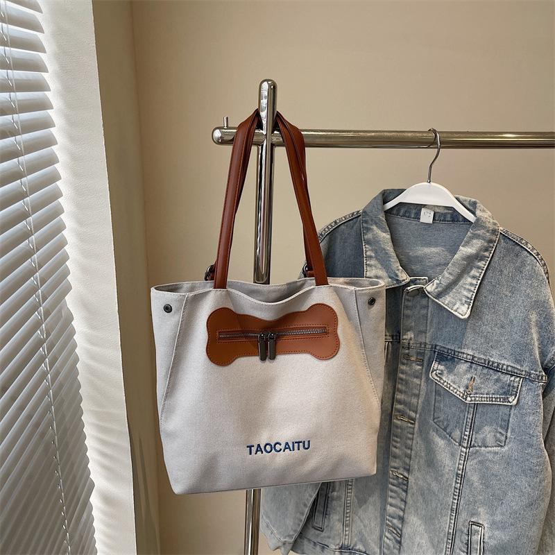 

Canvas bag women s large-capacity new summer versatile shoulder tote bag multi-functional casual backpack