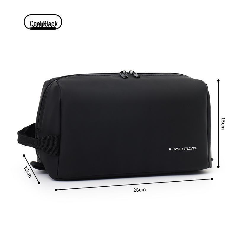 

Набор мужских туалетных принадлежностей 2025: Готов к путешествию, разделение сухого/влажного для деловых поездок чёрный