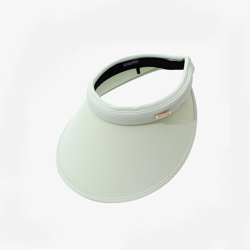 Simple Plain Metal Blank Top Hat Women Korean Fashion Sunshade Face Covering Hat Recommended By Xiaohongshu