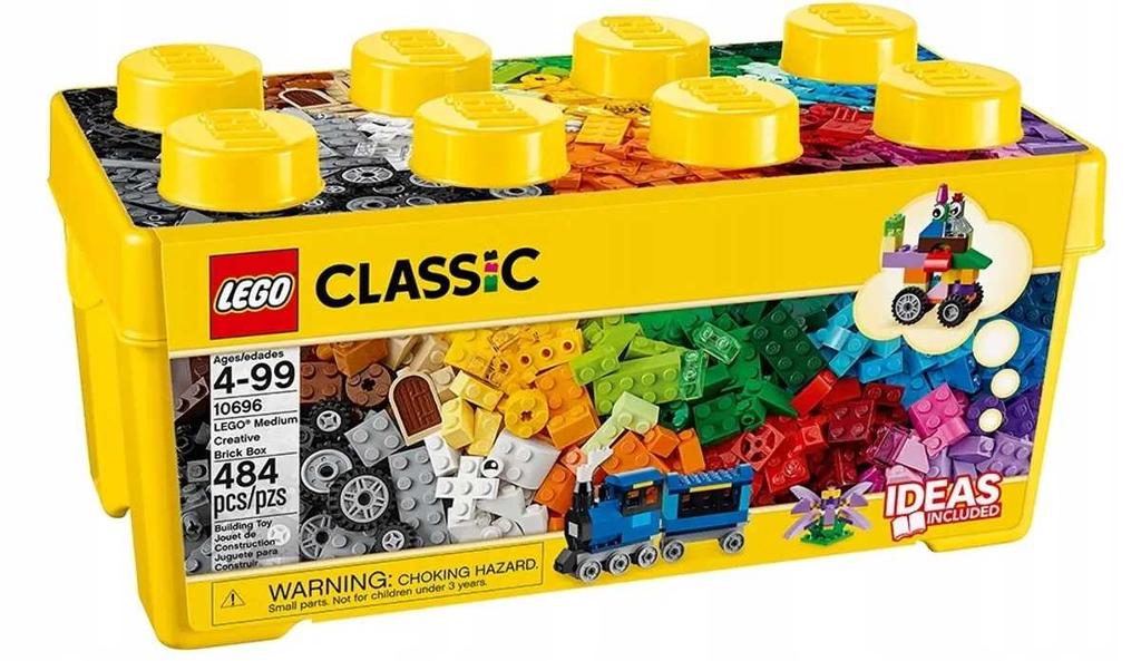 10696 - Lego Classic - Mattoncini Lego® Creativi, Scatola Media