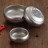Vintage Korean Stainless Steel Rice Bowl Household Anti-scalding Rice Soup Breakfast Bowls Barbecue Restaurant Kitchen Tableware