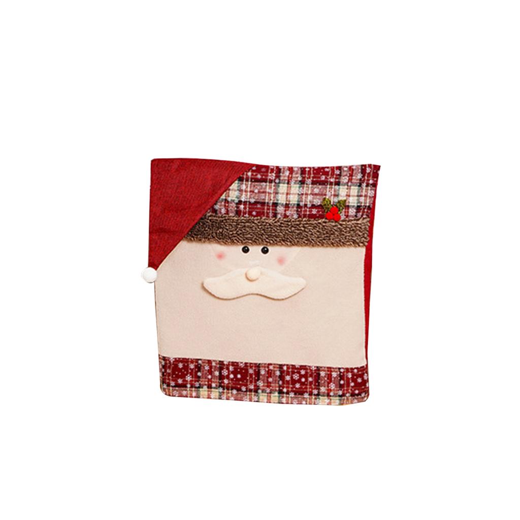 Weihnachtsmann Stuhlhussen Weihnachtsdekorationen Partydekorationen Weihnachts-Stuhlhussen