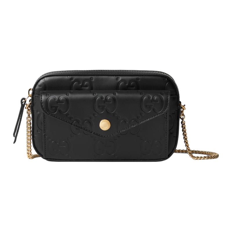Gucci Chain shoulder strap zipper closure