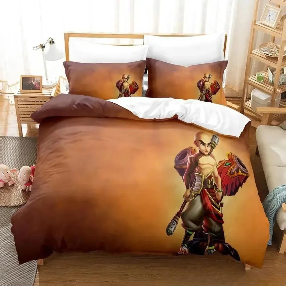 Game Dungeon Defenders Bedding Set For Bedroom Soft Modern Bedspreads Comefortable Kids Duvet Cover Quilt Cover And Pillowcase