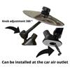 Creative Car Crash Cymbal Car Mounted Percussion Cymbal Decoration Air Vent Car Cymbal Easy To Install Make Driving More Fun Car Accessories