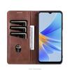 Deluxe Magnetic Adsorption Leather Fitted Case for OPPO A17 / OPPO A17K A 17 K Flip Cover Protective Case Capa Fundas Coque