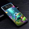 Cute Little Turtle Luxury Case for Samsung Galaxy Z Flip4 Flip3 5G PC Hard Cell Phone Shell Z Flip 4 3 Black Zflip4 Zflip3 Cover