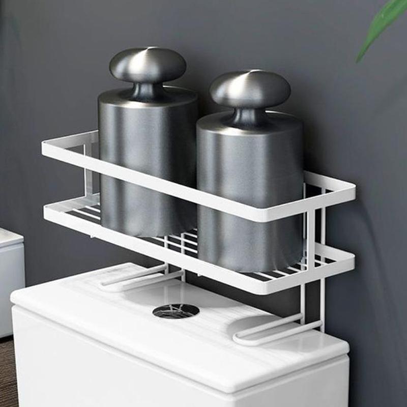 Non Perforated Toilet Storage Rack, Bathroom Miscellaneous Storage Rack, Bathroom Multifunctional Storage Rack, Artifact