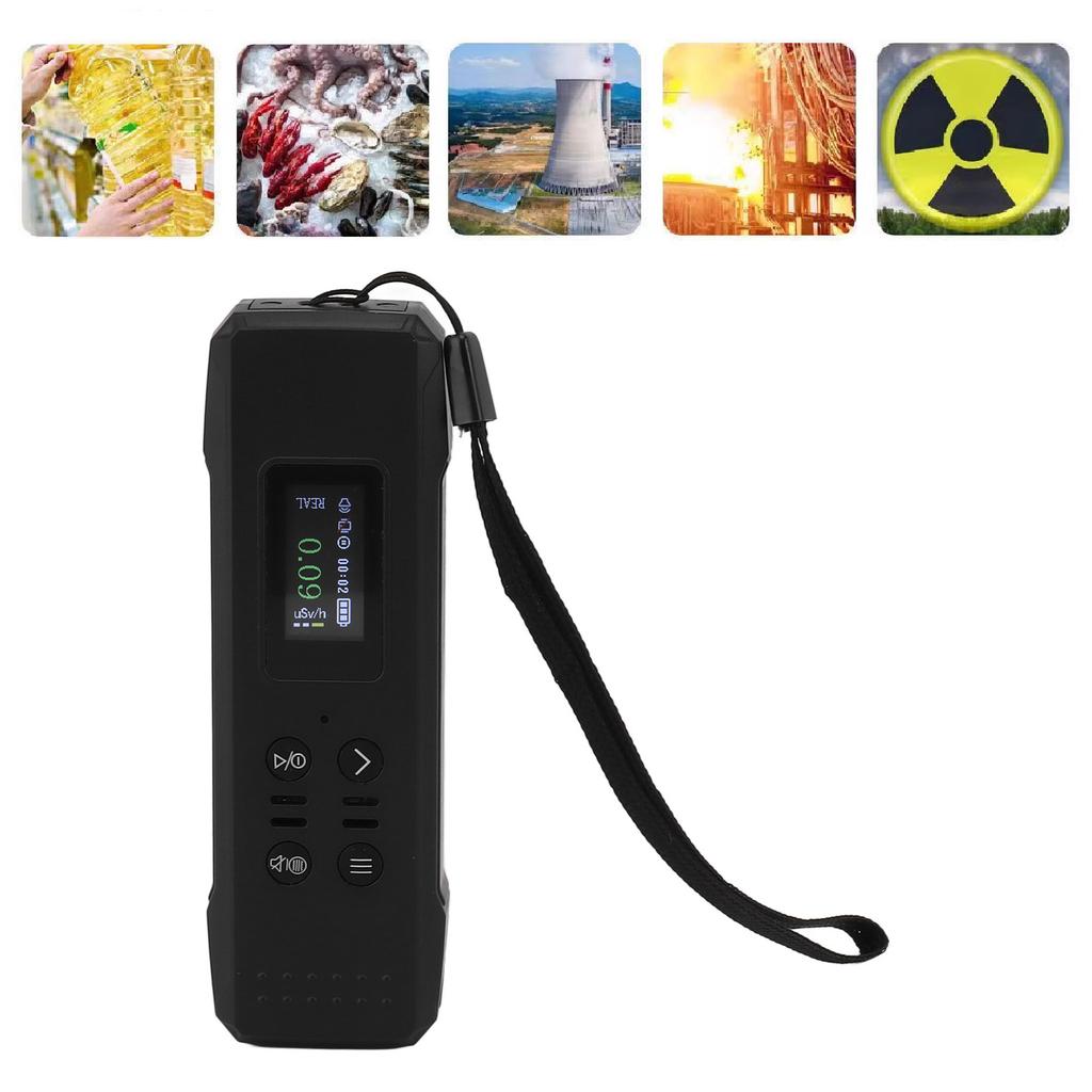 Digital Nuclear Radiation Detector Beta Gamma X 400mah USB Type C Nuclear Radiation Monitor