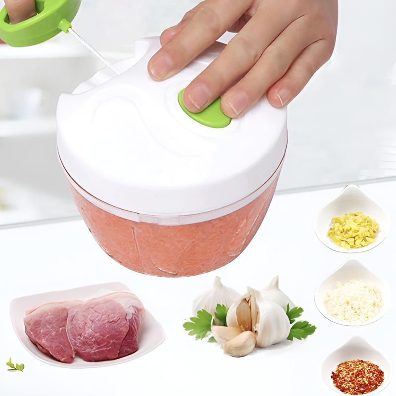 [YoungsVille] Manual Pull Chopper Vegetable and Garlic Cutter