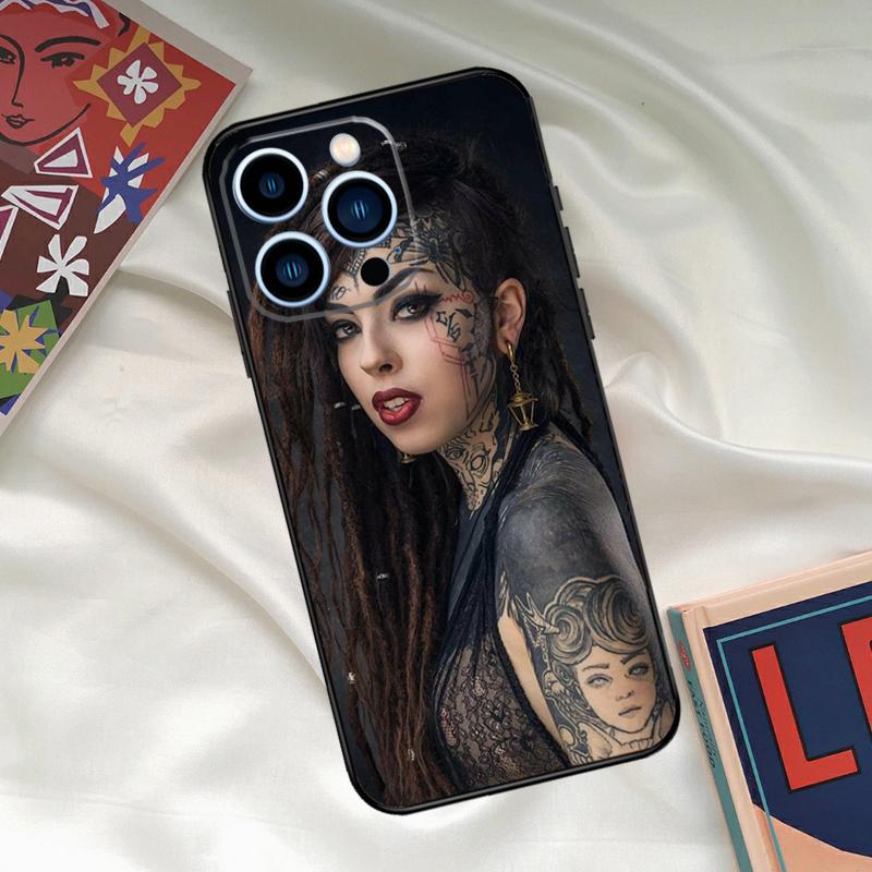 

Sexy Tattoo Girl Phone Case For iPhone 16 15 14 13 12 11 17 Pro Max 15 16 Plus 12 Mini 16e 17 Air Funda Cover iPhone 11