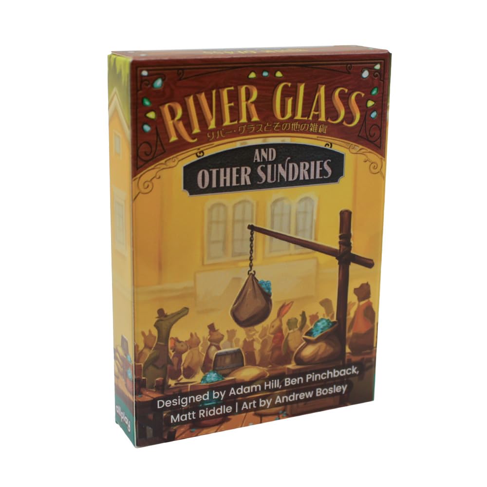 

AllplayGames Board Game River Valley Glass Studio Expansion River Glass and Other Miscellaneous Goods Set [Japanese Version]