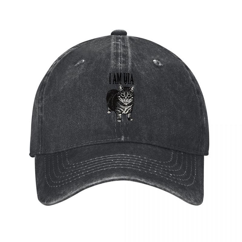 Kanada Tiger Logo Baumwolle Washed Baseballkappe Klassische Passform Unisex Verstellbarer Hut Outdoor Lässiger Stil