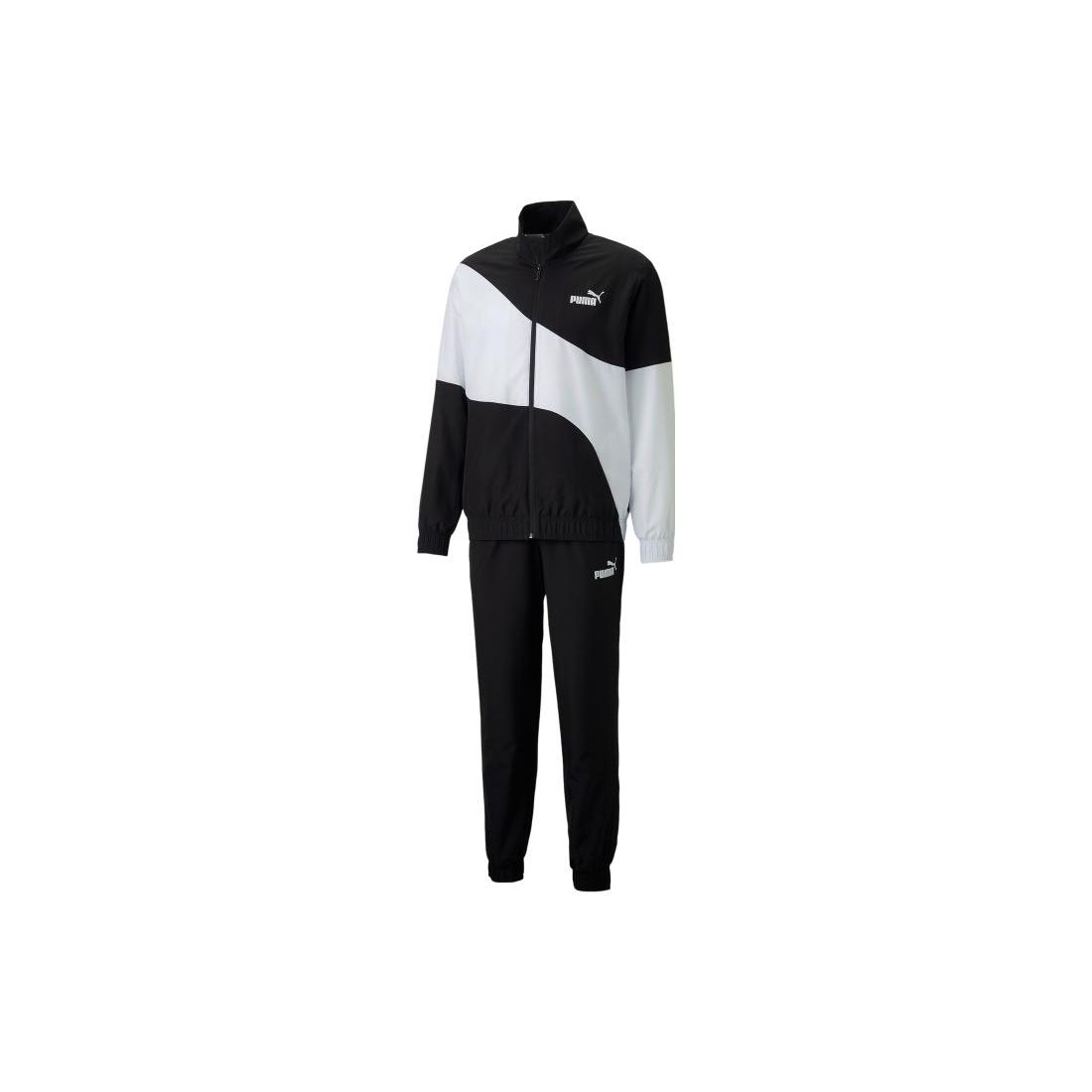 

PUMA Men s POWER Woven Tracksuit Black 675747-01 L