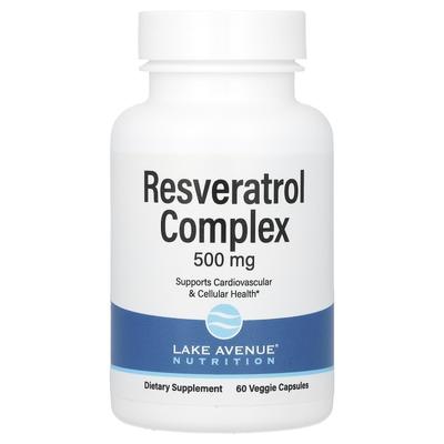Resveratrol-Komplex, 500 mg, 60 Kapseln
