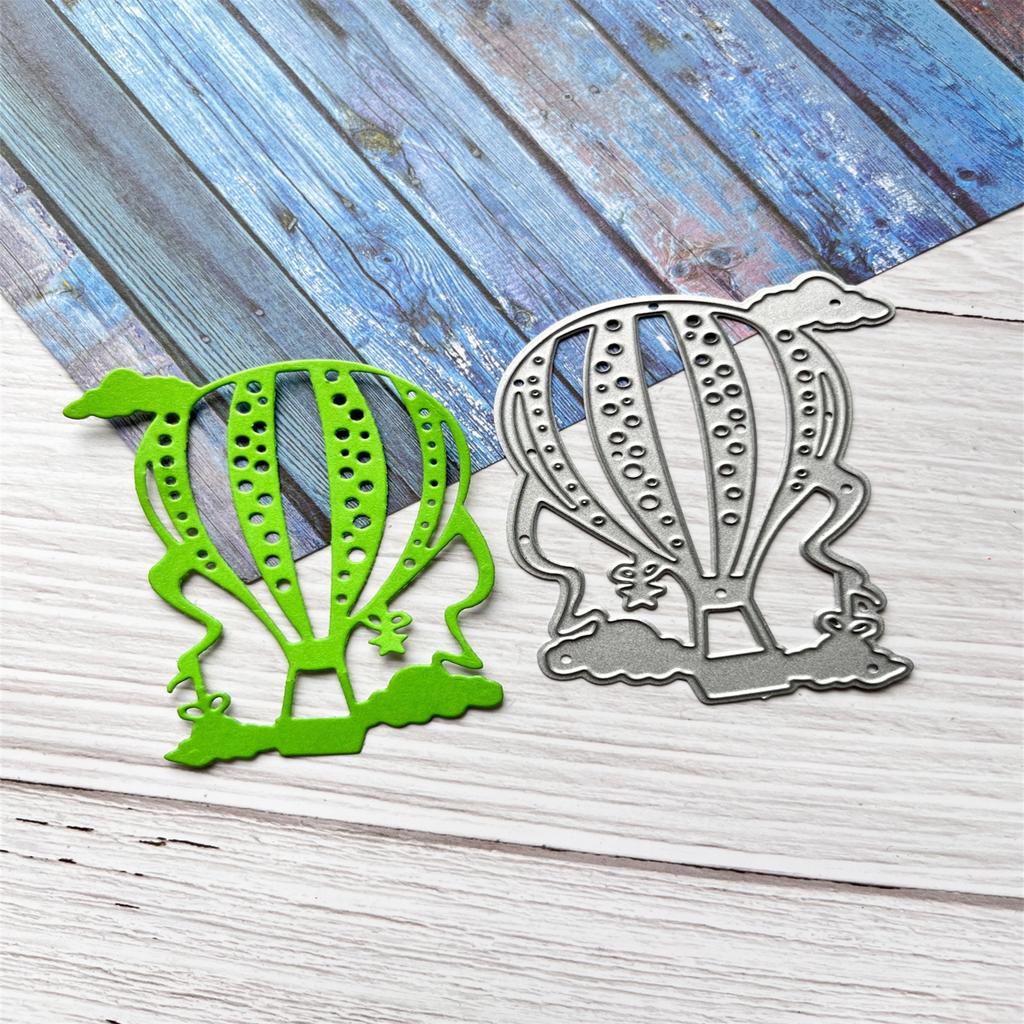 Metal Die Cuts Hot Air Balloon Embossing Stencil Cutting Dies for Card Making Scrapbooking Paper Craft DIY Template Mold