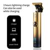 Electric Hair Clipper USB Rechargeable Razor Clipper T-blade Hair Trimmer Professional Hair Style Tool For Men Cordless Hair Clipper